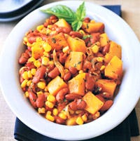 Squash, Bean, and Corn Stew