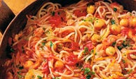 Fedelini with Tuna and Chickpeas