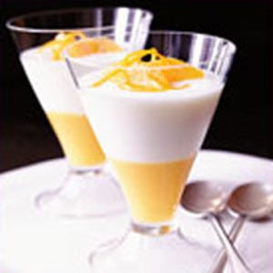 Buttermilk Creamsicle Panna Cotta