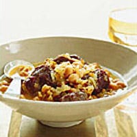 Pork and Chickpea Stew with Orange and Cumin
