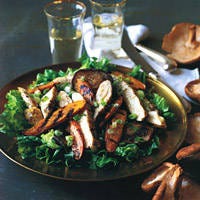 Grilled Chicken and Vegetable Salad with Lemon and Pepper Vinaigrette