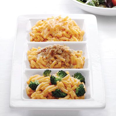 <p>With Mexican, Italian, and American versions, Sandra Lee's spiced up mac-and-cheese recipes allow you to dress up this classic kids' dish. You'll have dinner on the table in time for an early trick-or-treat departure.</p><br />

<p><a href="macaroni-and-cheese-mexican-recipe /recipefinder/macaroni-and-cheese-mexican-recipe"target="_new">Mexican-Style Screamin' Macaroni and Cheese</a></p>

<p><a href="macaroni-and-cheese-italian-style /recipefinder/macaroni-and-cheese-italian-style"target="_new">Italian-Style Screamin' Macaroni and Cheese</a></p>

<p><a href="macaroni-and-cheese-american-style /recipefinder/macaroni-and-cheese-american-style"target="_new">American-Style Screamin' Macaroni and Cheese</a></p>
