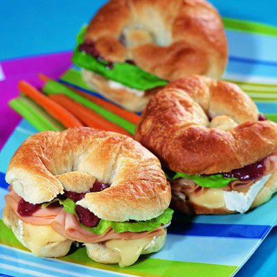 Ooh La-La - Croissants - Turkey Sandwiches - Easy Lunch Recipes