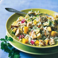 Chicken, Mango, and Rice Salad