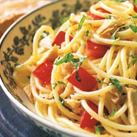 Spaghetti with Tuna and Fresh Tomato Sauce