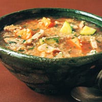 Moroccan Chicken-and-Couscous Soup