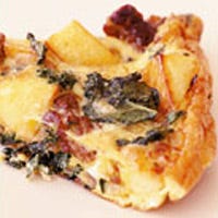 Potato, Sausage, and Kale Frittata