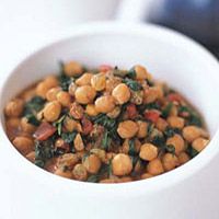 Chickpea and Spinach Stew