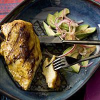 <p>This recipe from Rubel is based on Peruvian rotisserie chicken. It's deliciously lemony and garlicky. A bit of vinegar makes it even brighter-tasting.
</p>
<p><strong>Recipe:</strong> <a href="http://www.delish.com/recipefinder/peruvian-marinade-recipe-8819" target="_blank"><strong>Peruvian Marinade</strong></a></p>
