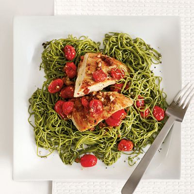 sauteed chicken with cherry tomatoes