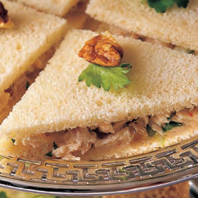 Chicken Salad Tea Sandwiches