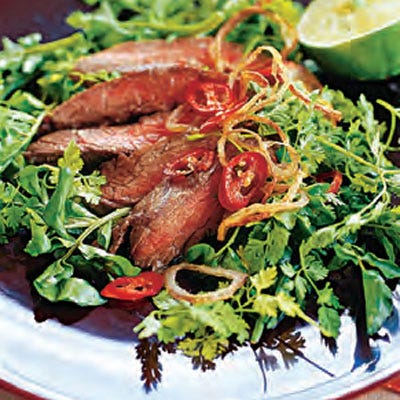 Grilled Skirt Steak Salad