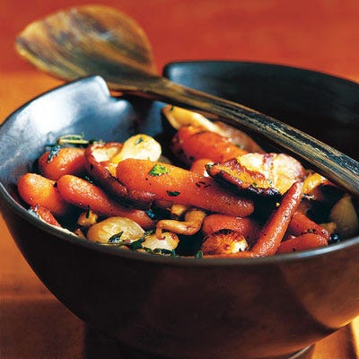 Carrots and Mushrooms