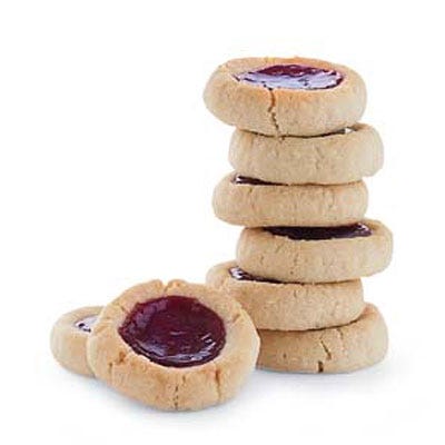 Coconut-Raspberry Thumbprints