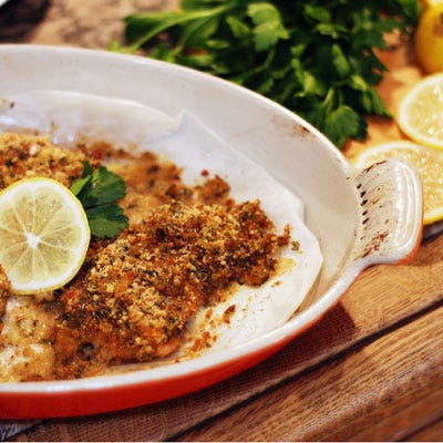 Baked Chicken alla Milanese