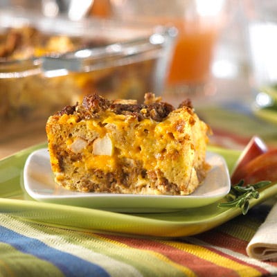 Apple Sausage Breakfast Casserole
