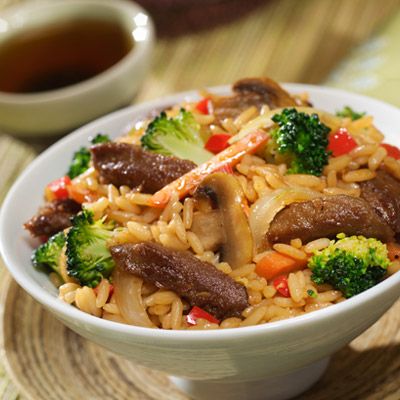 Easy Beef Fried Rice
