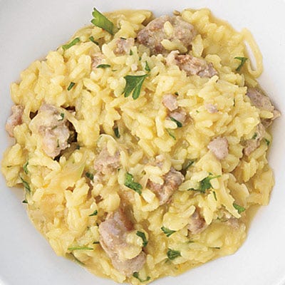 Fennel and Sausage Risotto