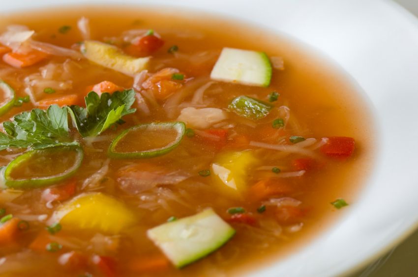 Jacques Pépin's Instant Vegetable Soup Recipe