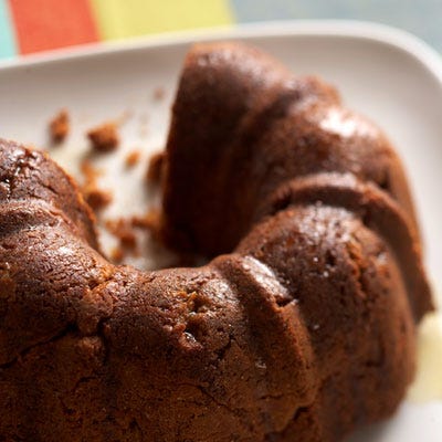Spice Cake with Ginger Glaze