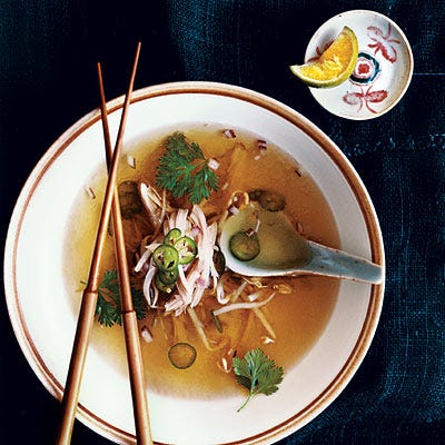 Spicy Thai Lime-Ginger Soup