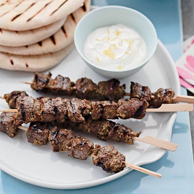 Middle Eastern Lamb Skewers