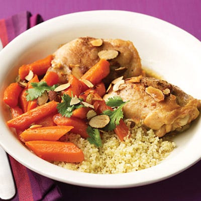 Slow-Cooker Spiced Chicken Stew with Carrots