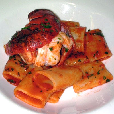 Lidia Bastianich's Paccheri with Lobster Brodetto