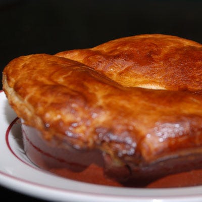 <p>Even diners at gourmet restaurants crave comfort food, so chef John DeLucie whips up this pot pie recipe at his NYC restaurant, the Waverly Inn.</p><br />
<p><b>Recipe: </b><a href="/recipefinder/the-waverly-inn-chicken-pot-pie-recipe" target="_blank"><b>The Waverly Inn Chicken Pot Pie</b></a></p>