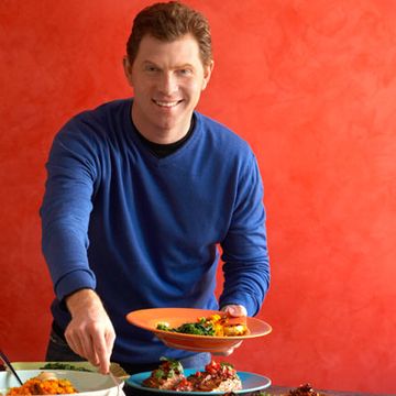 <p><b>Day job:</b> Chef, author, <a 
href="http://www.bobbyflay.com"target="_new"><b>restaurateur</b></a>, and Food Network <a 
href="http://www.foodnetwork.com/bobby-flay/index.html"target="_new"><b>grill master</b></a></p><br/> 
<p><b>What's cooking at home:</b> For something quick and delicious, Bobby goes for the classic bacon, egg, and cheese sandwich. "It's just crisp bacon, over-easy eggs, and cheddar cheese on toasted eight-grain bread." To wash it down? Try Bobby's <a href="http://www.delish.com/recipefinder/root-beer-floats"target="_new"><b>Root Beer Float</b></a> with (optional) bourbon for an adults-only treat.</p>
<br /><p>Want more? Find out what Bobby likes to do <a 
href="http://www.delish.com/cooking-shows/celebrity-chefs/celeb-chef-bobby-flay"target="_new"><b>at home</b></a>!</p>