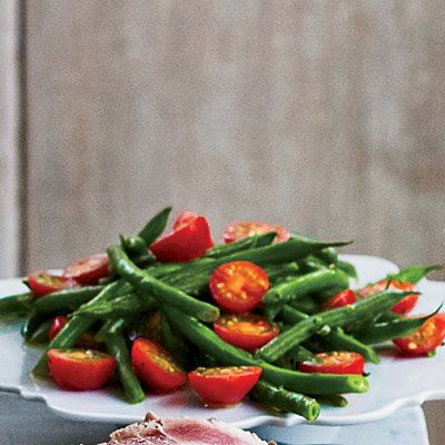 Green Bean-Tomato Salad with Herbs