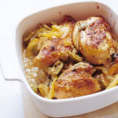 Lemon and Olive Chicken