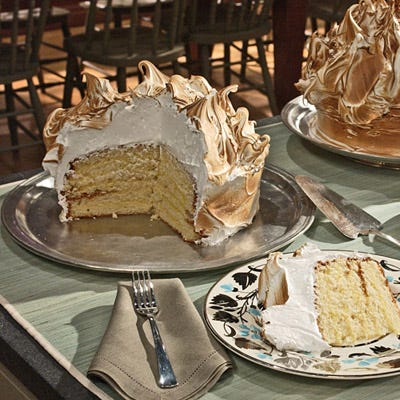 Lemon Meringue Cake