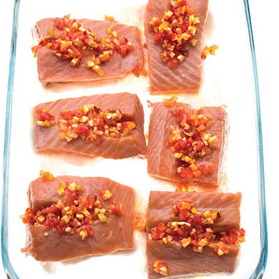 Slow-Roasted Salmon