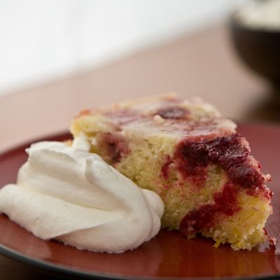 Ming Tsai's Cranberry-Asian Pear Star Anise Cake