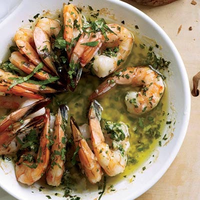 Sizzling Shrimp Scampi