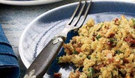 Bacon Quinoa with Almonds and Herbs