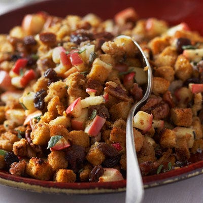 Whiskey Sausage Apple Stuffing