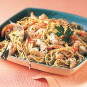 Garlic Shrimp &amp; Pasta