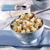 A favorite at barbecues, picnics and buffets, this classic potato salad features a cooked, sweet 'n' sour salad dressing  tossed with tender potatoes.