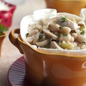 Spicy Verde Chicken &amp; Bean Chili