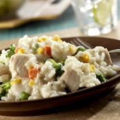 Baked Chicken and Cheese Risotto