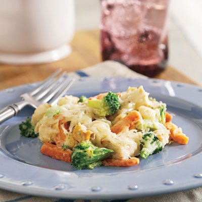 Turkey and Stuffing Casserole