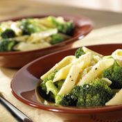You can serve this versatile pasta recipe for a speedy family supper, a girlfriends get-together or a casual dinner party.  The aroma will draw them to the table, but the great taste will win them over. <br />