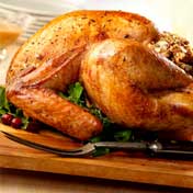 Roast Turkey with Mushroom Stuffing