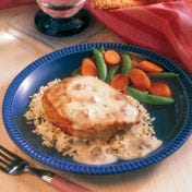 Creamy Ranch Pork Chops and Rice