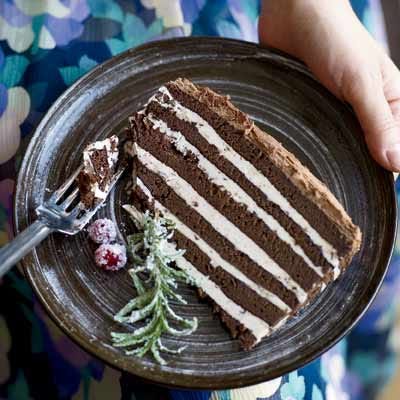 Malted Buttercream and Dark Chocolate Buttercream