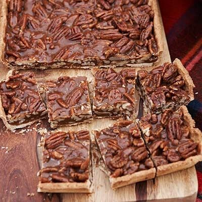 These delightful nut bars, inspired by a recipe from <a href="http://www.cliorestaurant.com/" target="_blank">Clio</a> chef Ken Oringer's mother-in-law, are both gooey and crisp. Oringer sometimes adds a pinch of curry powder to the caramel because, he says, "I like for people to bite into these and wonder what the spice is. I love that element of surprise."<br /><br /><b>Recipe:</b> <a href="/recipefinder/caramel-pecan-bars-recipe" target="_blank"><b>Caramel-Pecan Bars</b></a>