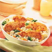 Skillet Garlic Chicken Dinner