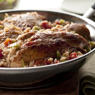 Chicken Rice Skillet
